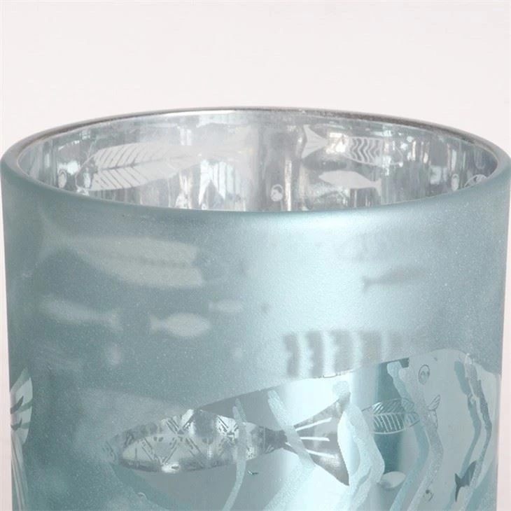 Glass Votive Candle Holder Jar