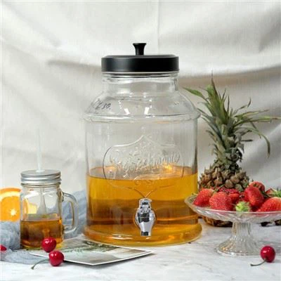 Klar juice glass drikke dispenser