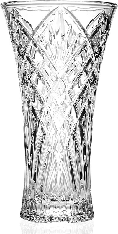Klar krystallvase