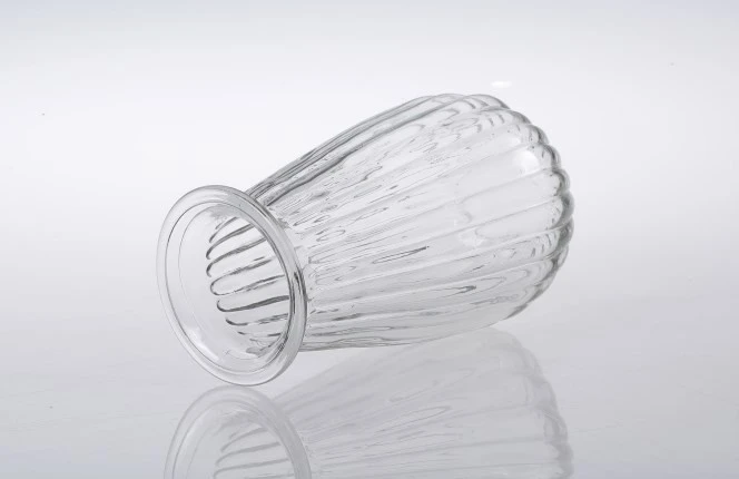 Strip Glass Vase For Flower